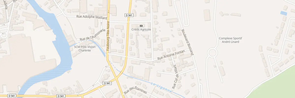 Plan du 28B Rue Thibaud à La Rochefoucauld-en-Angoumois