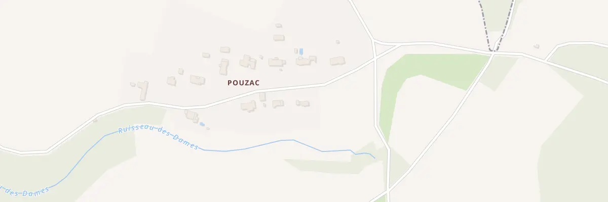Plan du 8 Pouzac à Roches-Prémarie-Andillé