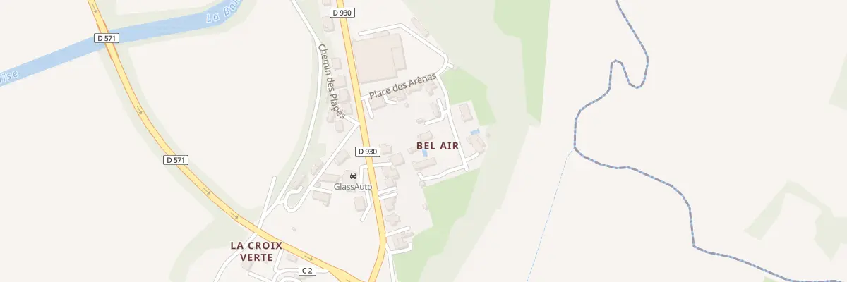 Plan du 5756 A Bel Air à Valence-sur-Baïse