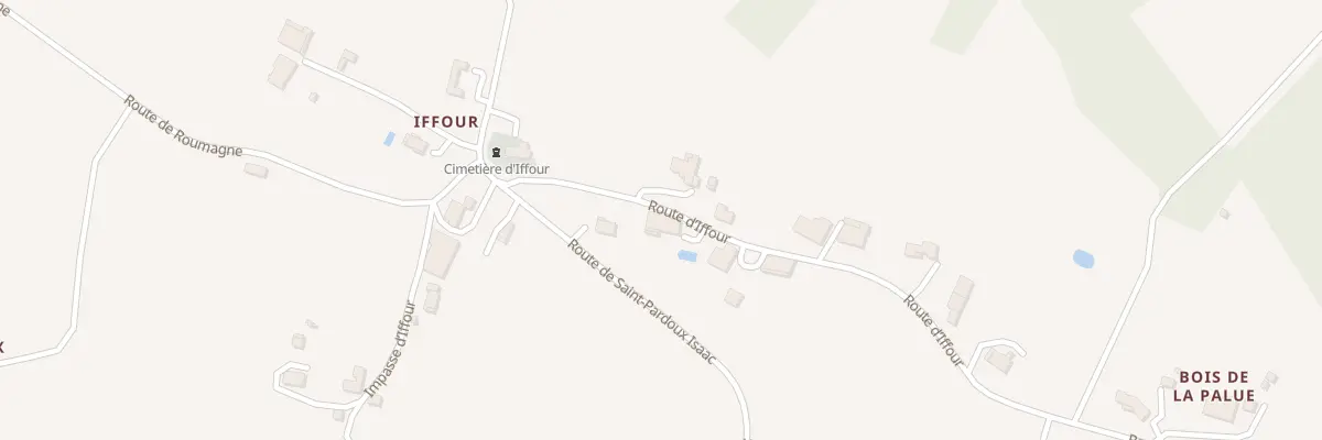 Plan du 162 Rte d’Iffour à Agnac