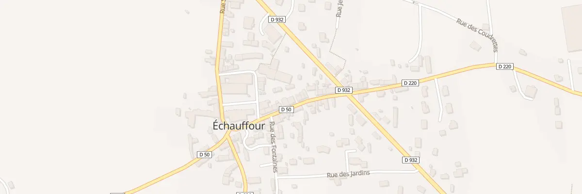 Plan du 12 Gr Grande Rue à Échauffour