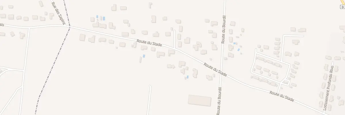 Plan du 49 Rte du Stade à Prigonrieux