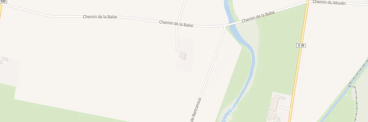 Plan du 1 Imp Laffitau à Fontrailles