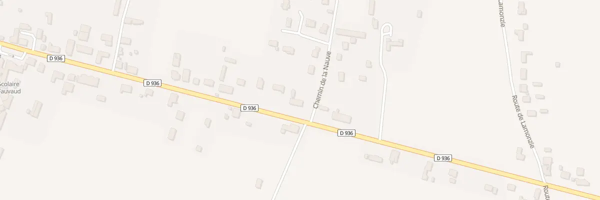 Plan du 1 Che de la Nauve à Lamonzie-Saint-Martin