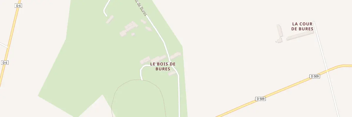 Plan du 64 Le Bois de Bure à Bures