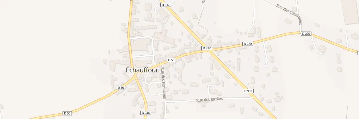 Plan du 25 Gr Grande Rue à Échauffour