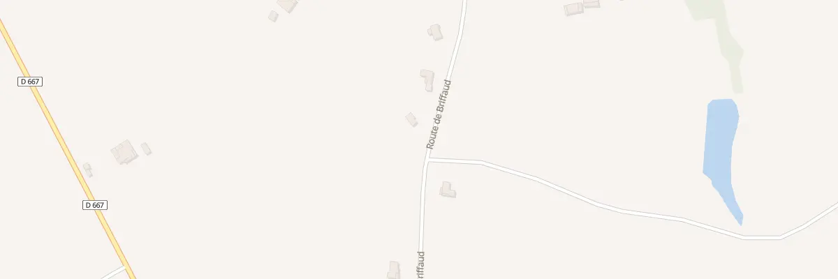 Plan du 651 Rte de Briffaud à Armillac