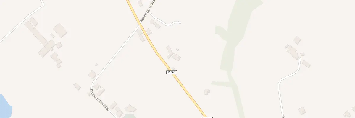 Plan du 1963 Rte de Tombeboeuf à Armillac
