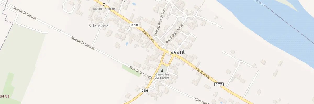 Plan du 7 Rue Grande à Tavant