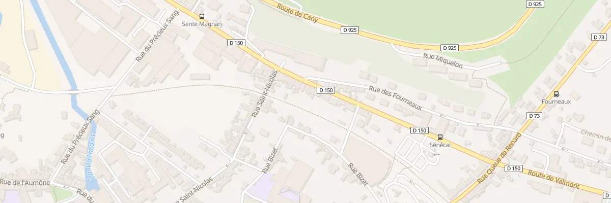 Plan du 38 Rte de Valmont à Fécamp