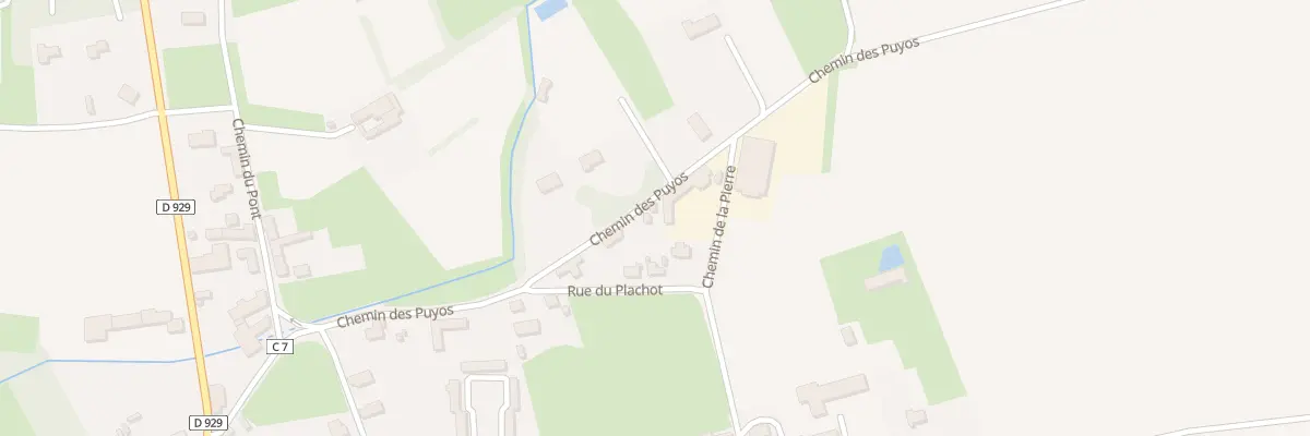 Plan du 14 Che des Puyos à La Barthe-de-Neste