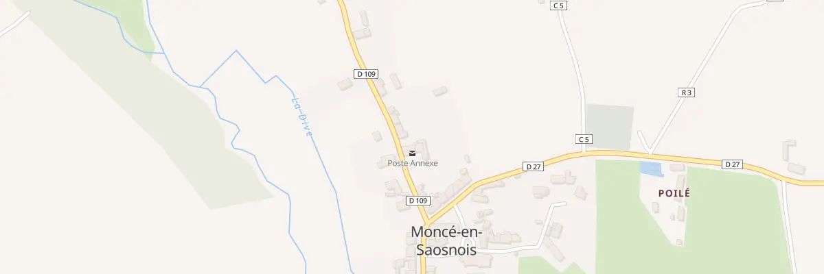 Plan du 10 Rue du Saosnois à Moncé-en-Saosnois