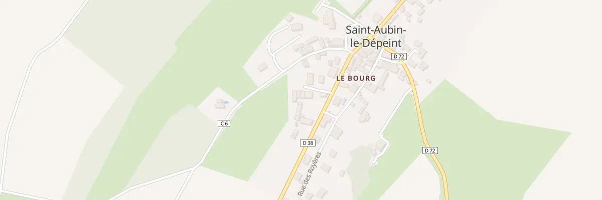Plan du 9 Rue Principale à Saint-Aubin-le-Dépeint