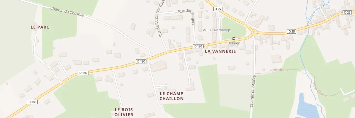 Plan du 21 Rue du Dolmen à Torcé-en-Vallée