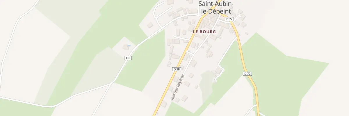 Plan du 5 Rue Principale à Saint-Aubin-le-Dépeint