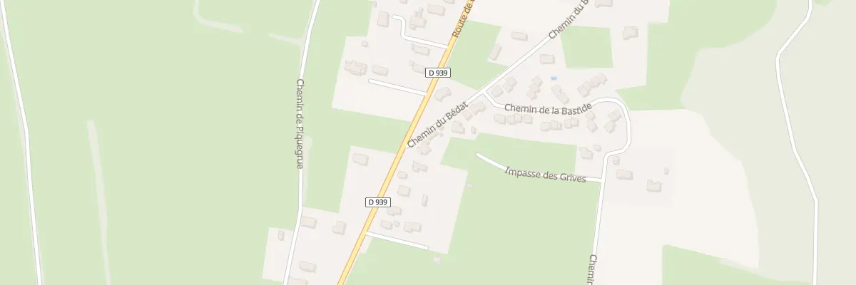 Plan du 490 Rte de Galan à Lannemezan