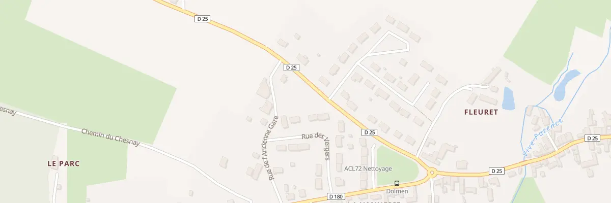 Plan du 4 Rue de l’Ancienne Gare à Torcé-en-Vallée