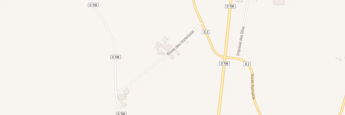 Plan du 121 Rte des Hortensias à Gout-Rossignol