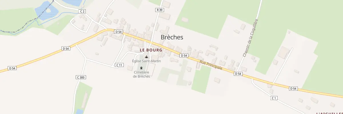 Plan du 31 Rue Principale à Brèches
