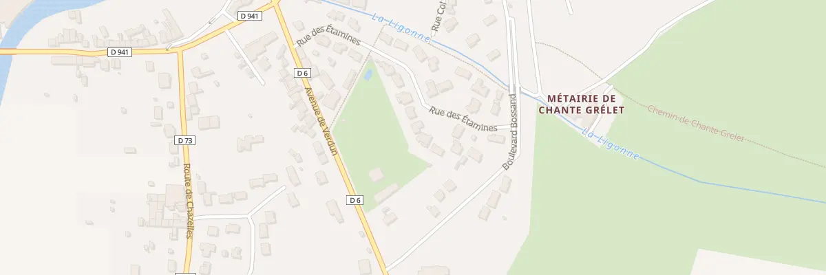 Plan du 15 Rue des Étamines à La Rochefoucauld-en-Angoumois