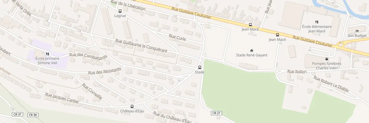 Plan du 36 Rue Guillaume le Conquerant à Fécamp