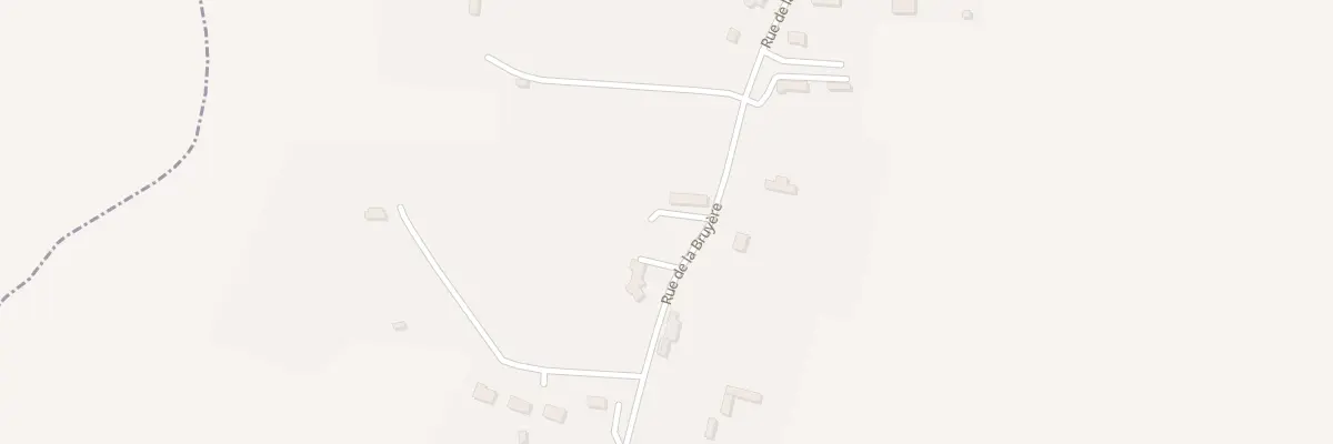 Plan du 1219 Rue de la Bruyère à Boulleville