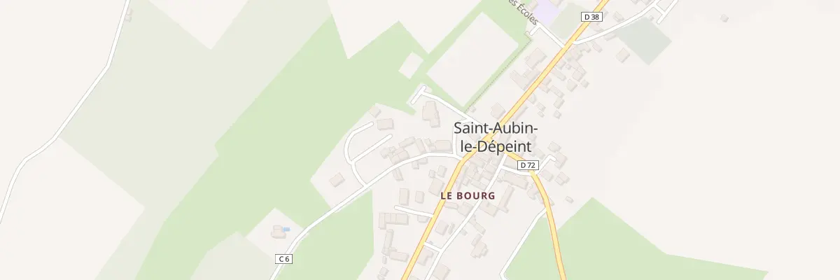 Plan du 6 Rue de la Fontaine à Saint-Aubin-le-Dépeint