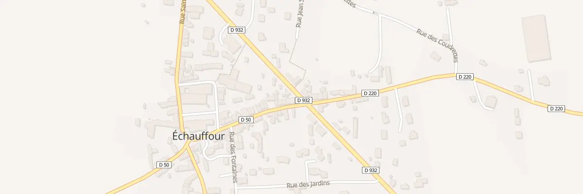 Plan du 30 Gr Grande Rue à Échauffour