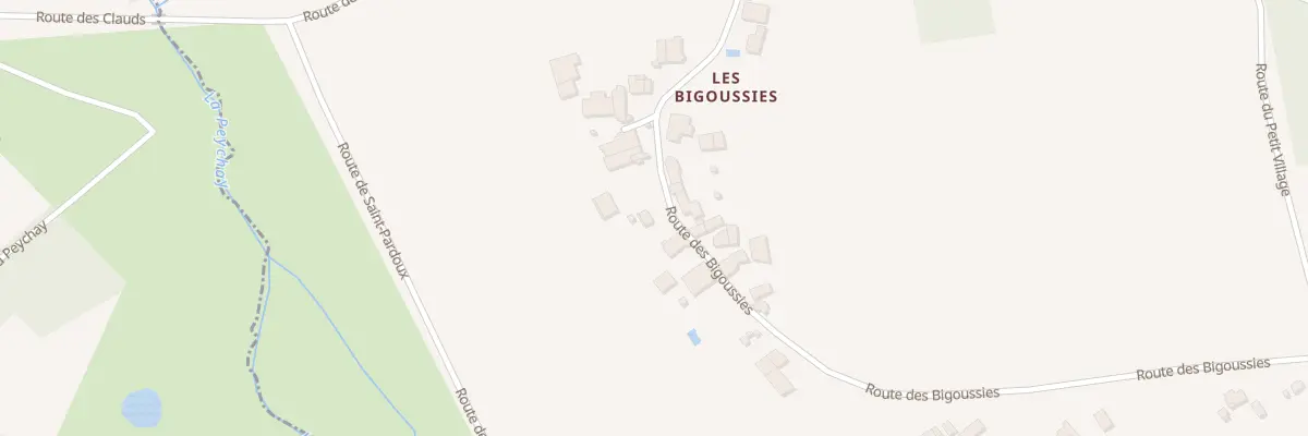 Plan du 12 Rte des Bigoussies à Saint-Méard-de-Drône
