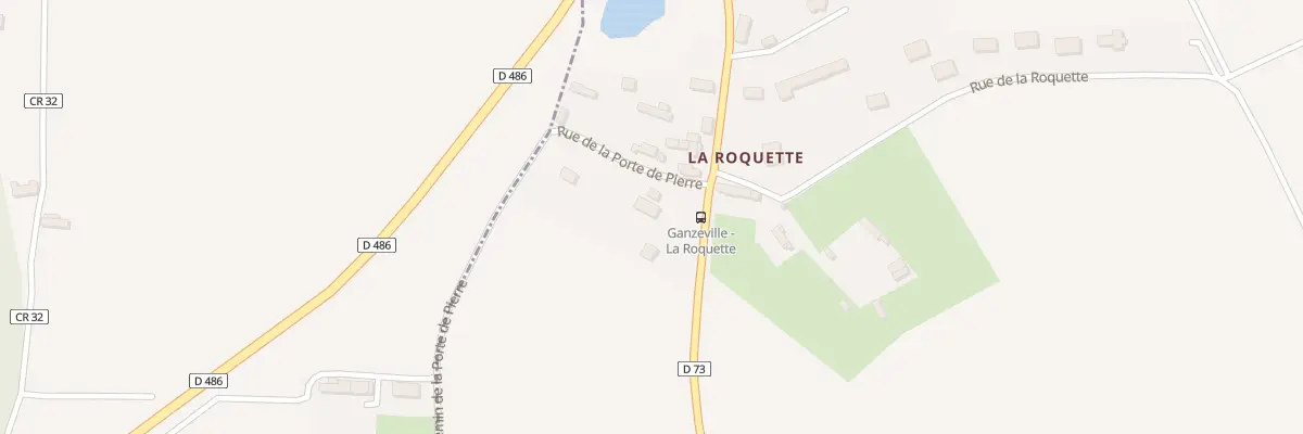Plan du 11 Rte de Tourville à Ganzeville