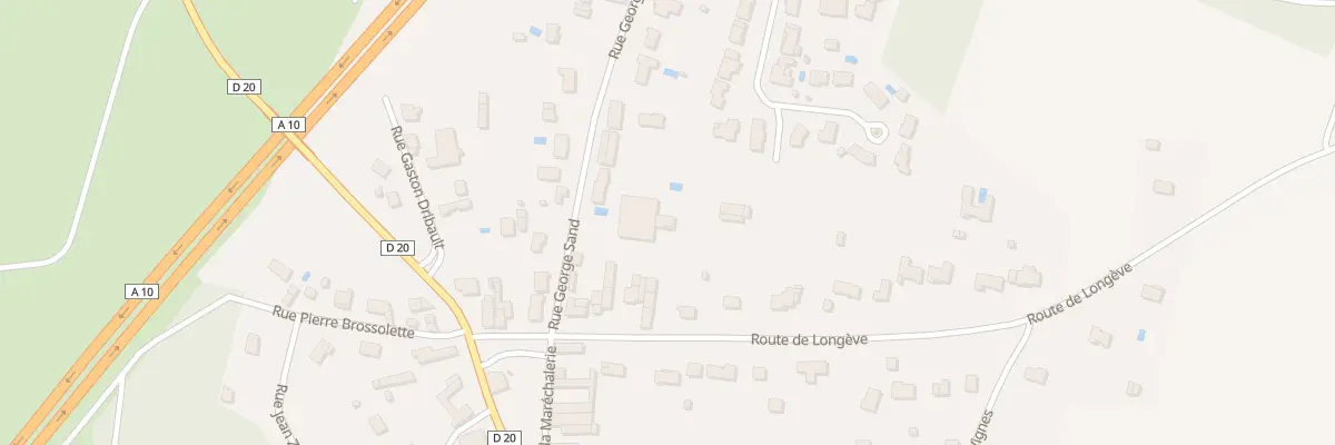 Plan du 9 Rte de Longeve à Jaunay-Marigny