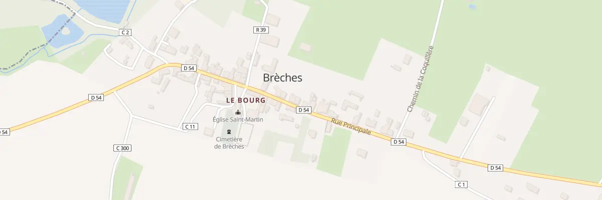 Plan du 32 Rue Principale à Brèches