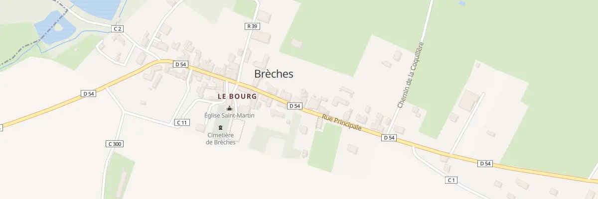 Plan du 34 Rue Principale à Brèches