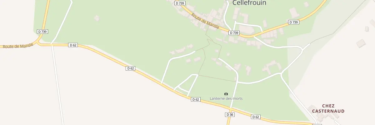 Plan du 8 Lot le Mas des Elots à Cellefrouin