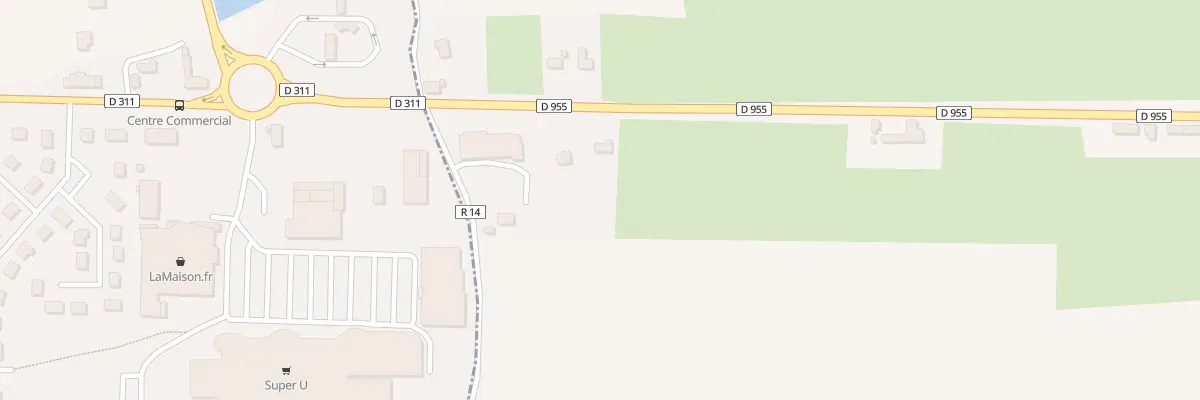 Plan du 5006 Les Terres Blanches à Suré