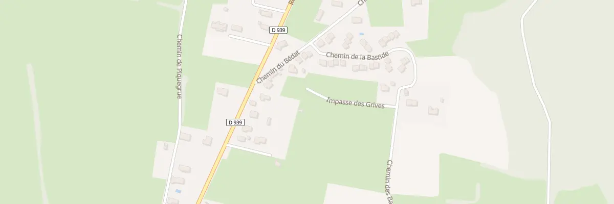 Plan du 141 Imp des Grives à Lannemezan