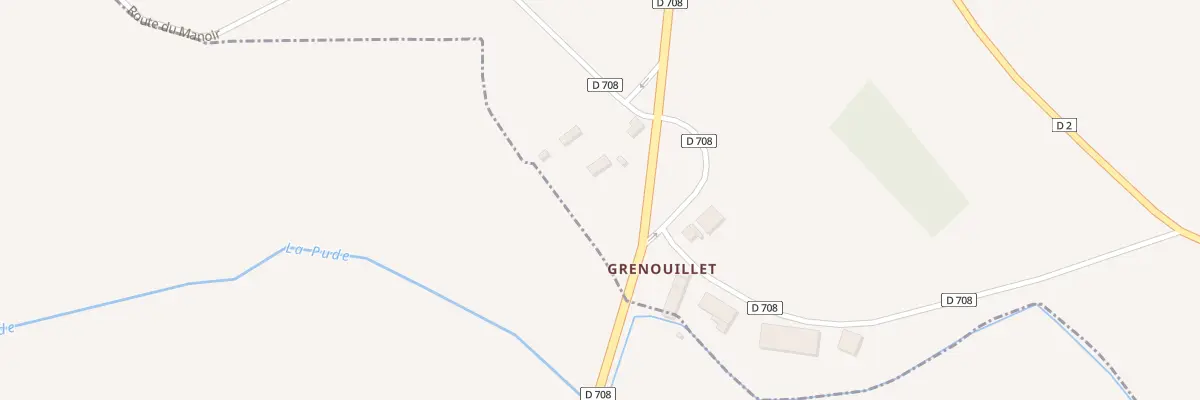 Plan du 952 Rte de Saint Jacques à Gout-Rossignol