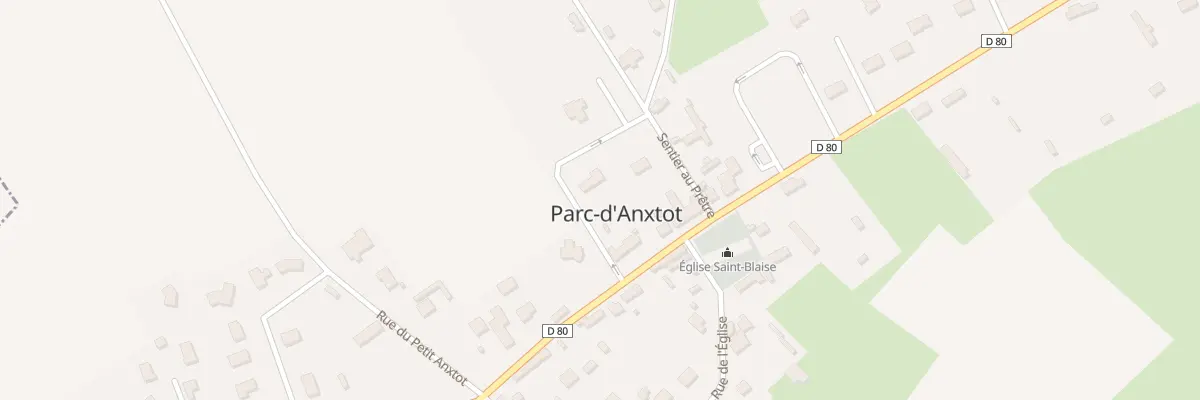 Plan du 5092 La Sente au Pretre à Parc-d’Anxtot