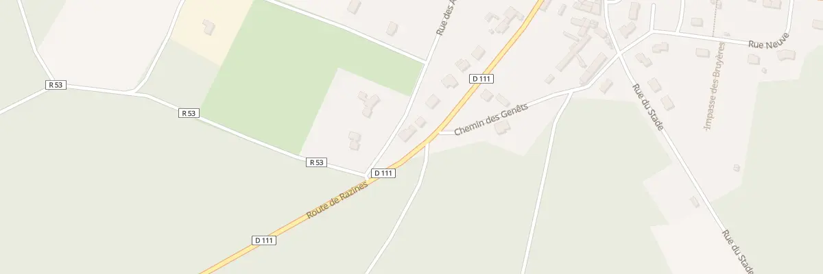 Plan du 141A Le Bourg à Braslou
