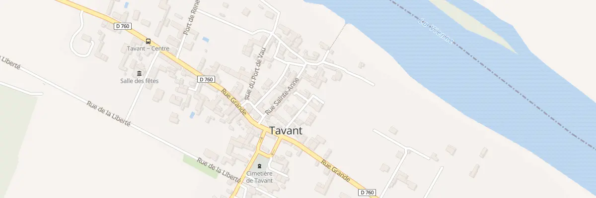 Plan du 6 Cour de l’Abbaye à Tavant