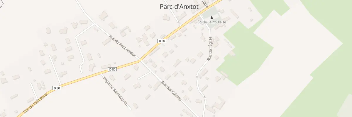 Plan du 170 Rue de l’Eglise à Parc-d’Anxtot