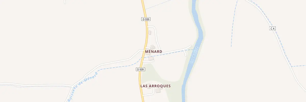 Plan du 5053 Bernadat à Biran