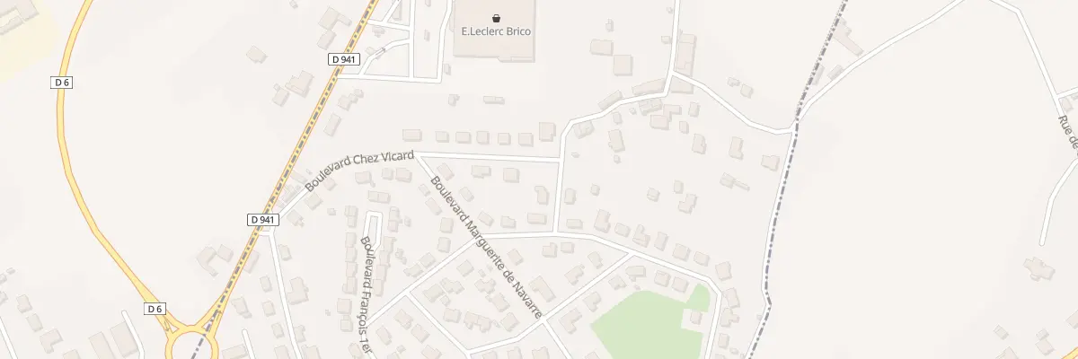 Plan du 20 Bd de Chez Vicard à La Rochefoucauld-en-Angoumois