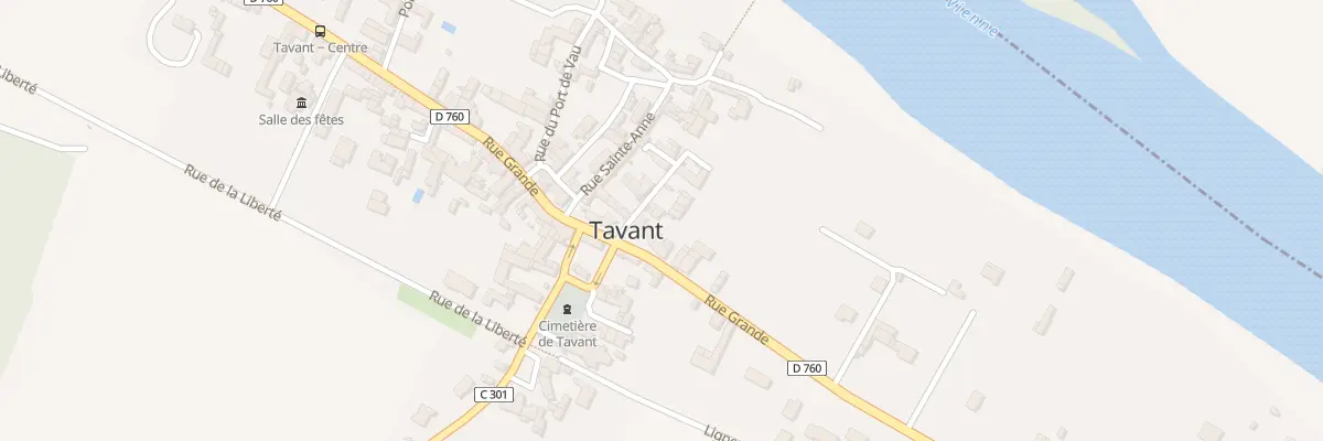 Plan du 20 Rue Grande à Tavant