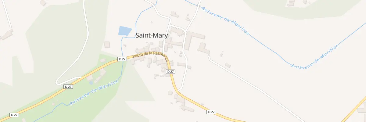 Plan du 1 Che de l’Ancien Prieure à Saint-Mary