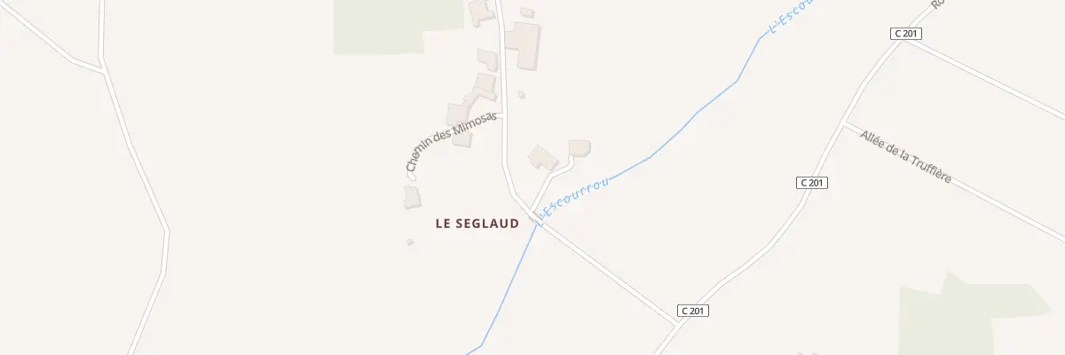 Plan du 29 Le Boussier Ouest à Saint-Julien-Innocence-Eulalie