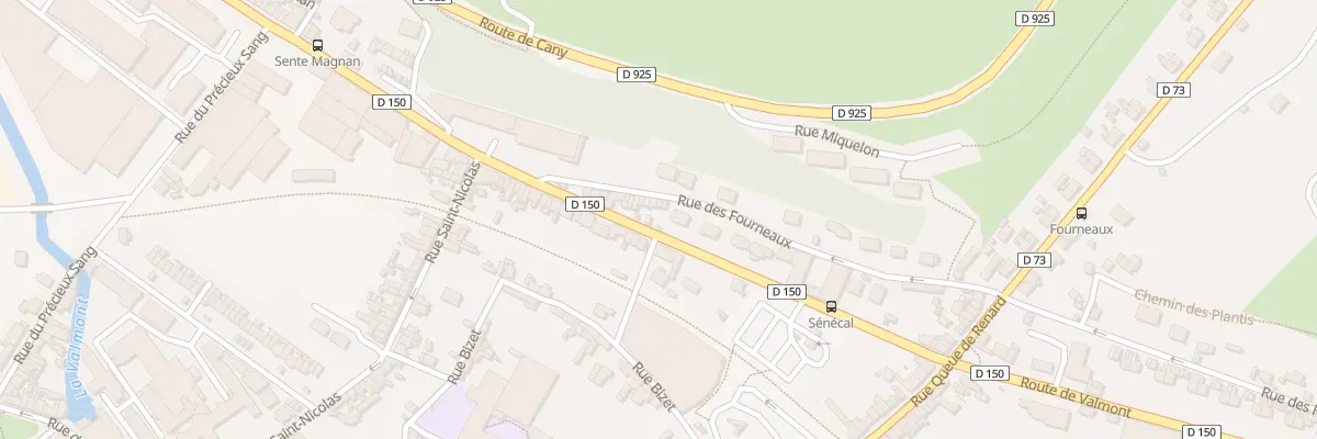 Plan du 59 Rte de Valmont à Fécamp