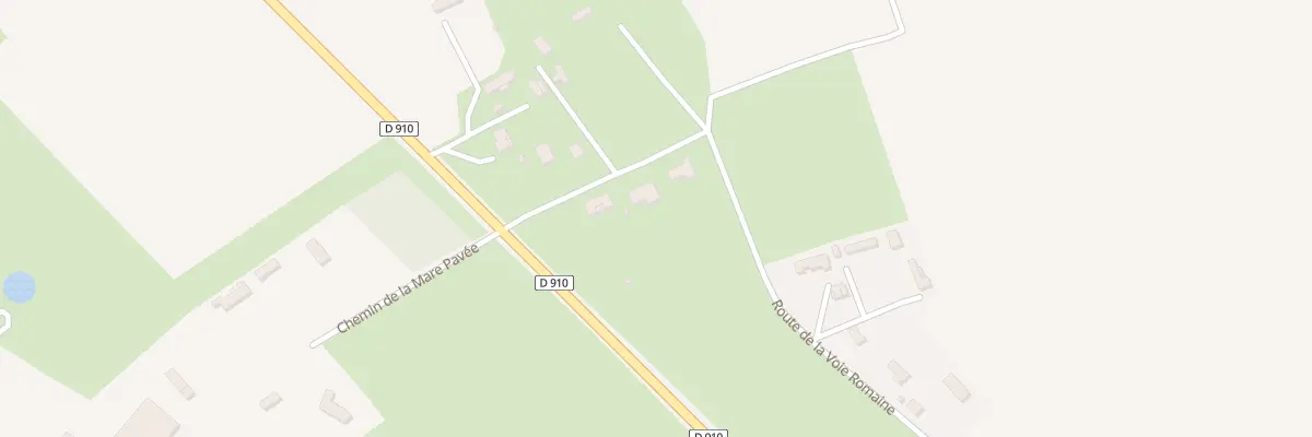 Plan du 951 Rte de la Voie Romaine à Bréauté