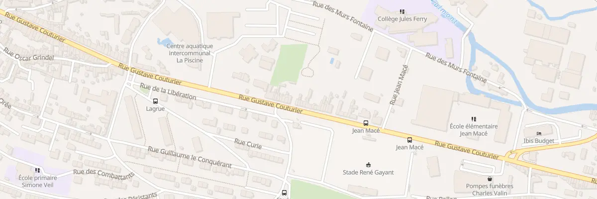 Plan du 99 Rue Gustave Couturier à Fécamp