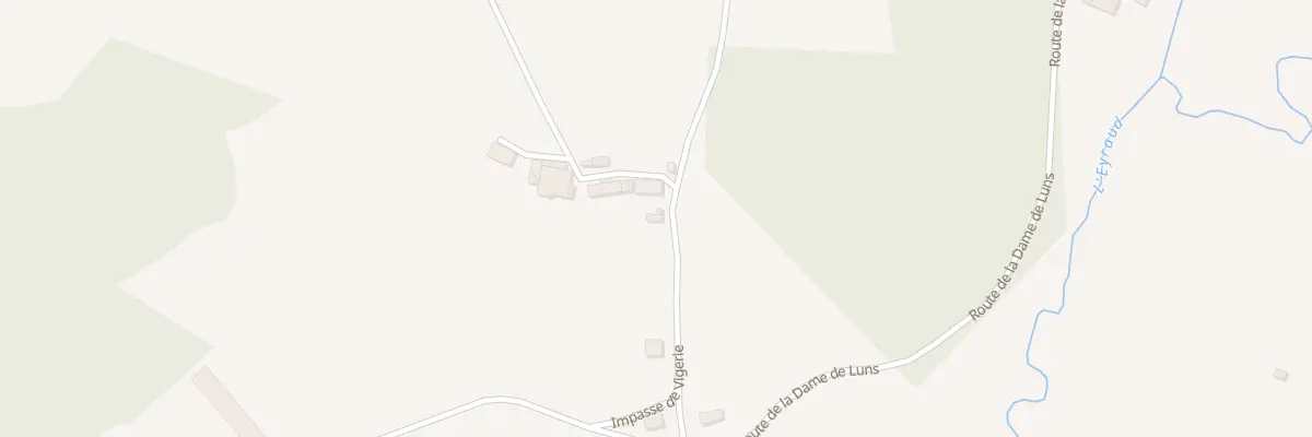 Plan du 201 Imp de Vigerie à Lunas
